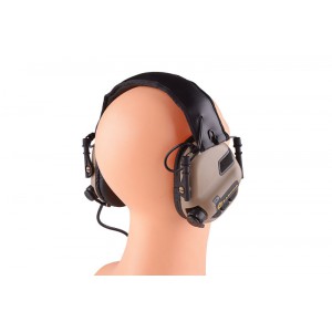 Активные наушники Earmor Tactical Hearing Protection Ear-Muff- TAN (M32-TN)